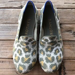 Rothy’s Leopard Loafer size 8